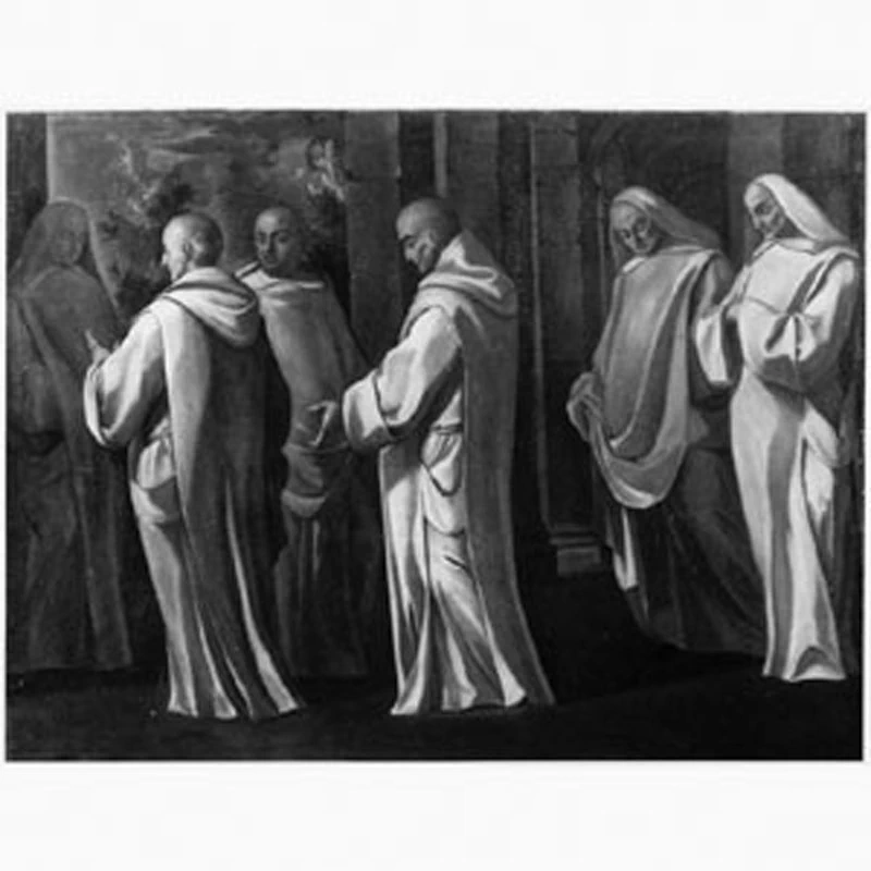 Monaci certosini in processione - Certosa di San Martino